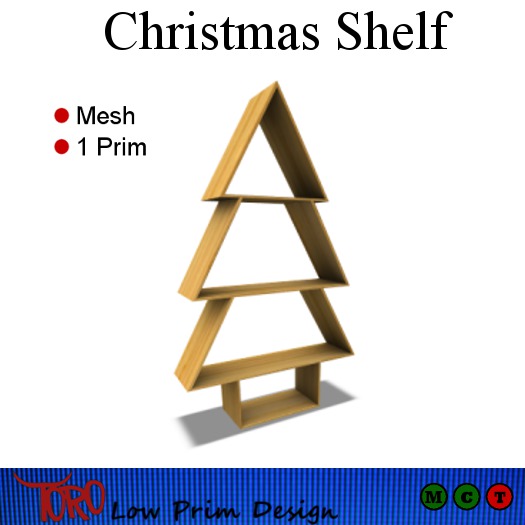 Toro Christmas Shelf