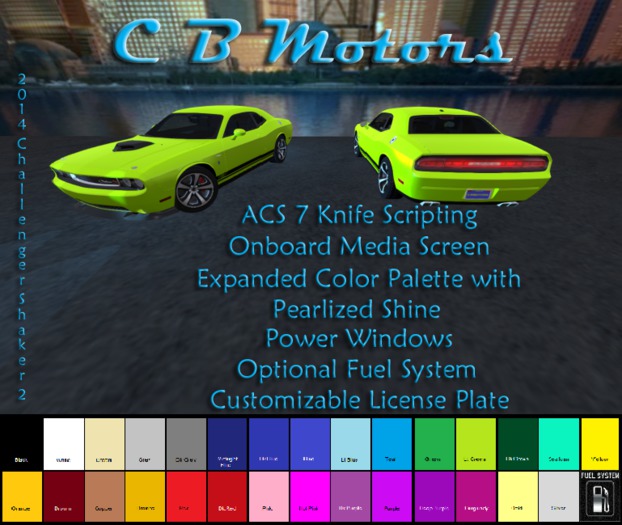 CBM 2014 Challenger Shaker II