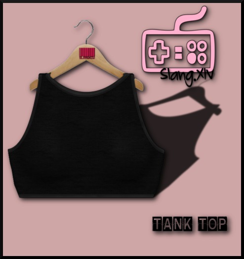 Slang :: Cropped Tank Brown