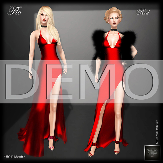 SAS - Mondriaan DEMO MESH Dress