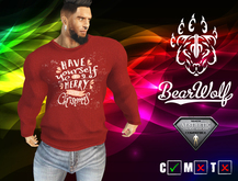 [ BearWolf] Argyle Sweater- Merry Little Christmas Bag