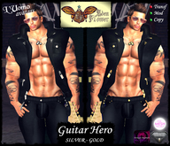 >>Eden Flower<< Guitar Hero (Black) - Mesh AV
