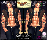 >>Eden Flower<< Guitar Hero (Brown) - Mesh AV