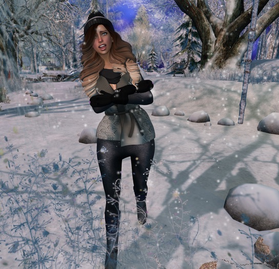 ~Reel Poses - It's so cold!
