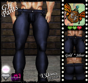 >>Eden Flower<< G.H. - Blue Pants (Gold/Silver) - Mesh AV