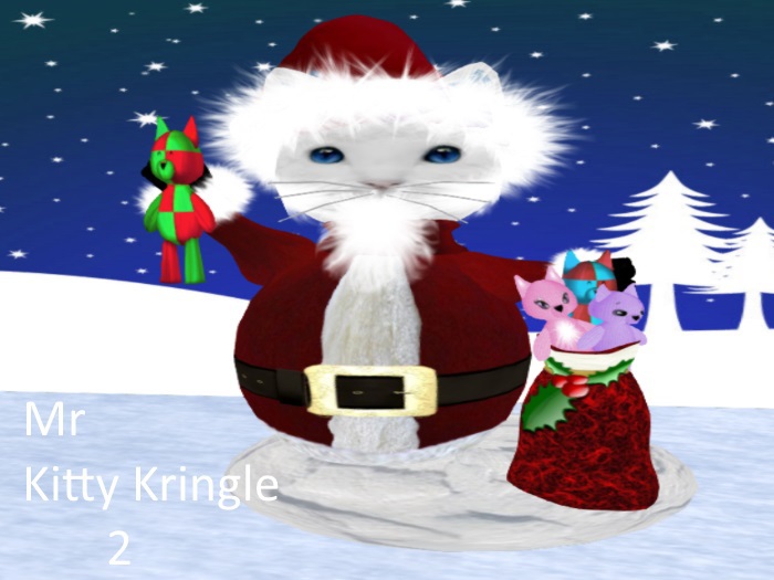 Saucy's  Mr Kitty Kringle 1 Box  LG