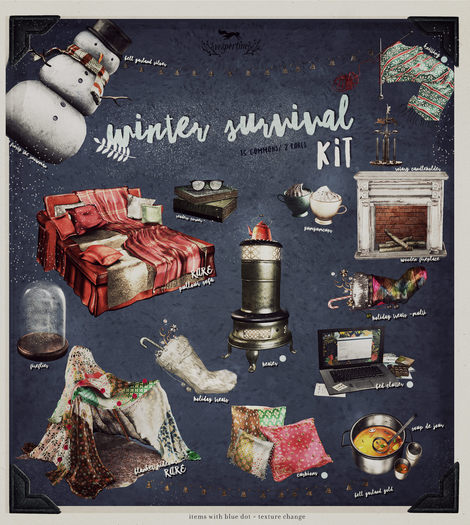 {vespertine} - pulled out sofa RARE