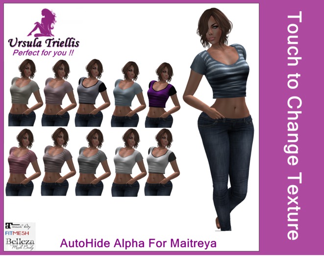 0004743  Crop Tank Top (Touch Texture)