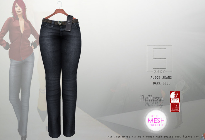 SHEY - Alice Jeans Dark Blue Demo