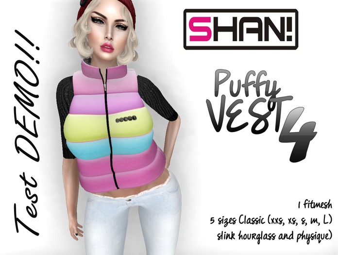 (Shan!) Puffy Vest Veronica 4