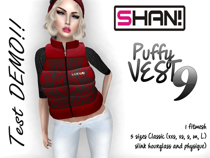 (Shan!) Puffy Vest Veronica 9