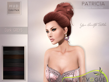 enVOGUE - HAIR Patricia - Dark Greys