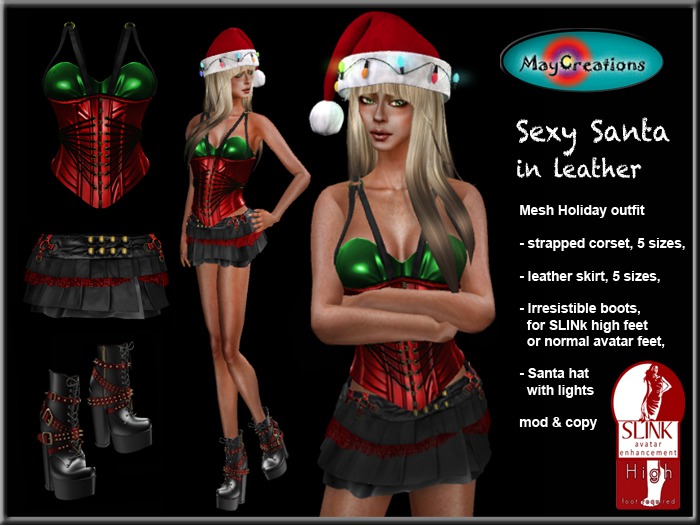 MayCreations sexy santa in leather DEMO