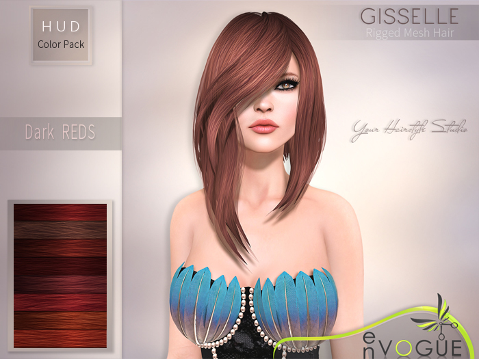 enVOGUE - HAIR Gisselle - Dark Reds