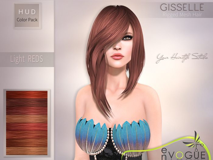 enVOGUE - HAIR Gisselle - Light Reds