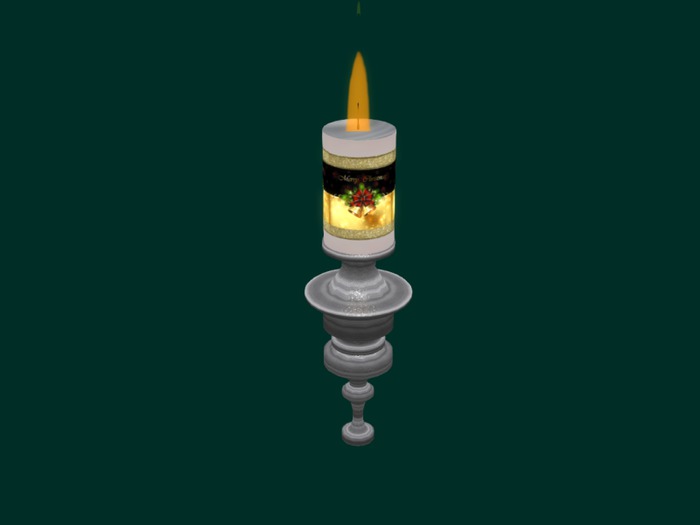 Christmas Candle (A3) Boxed