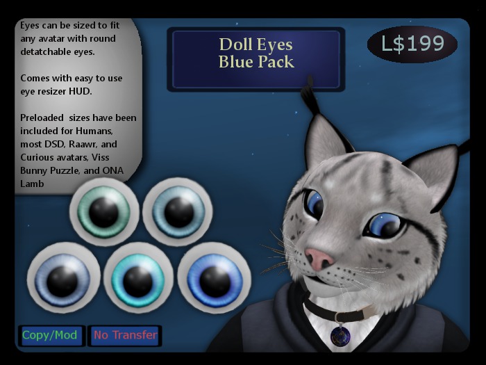 Doll Eyes, Blues (Boxed)