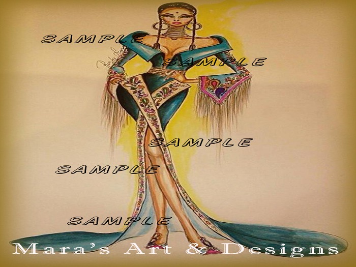Haute Couture Illustration 6