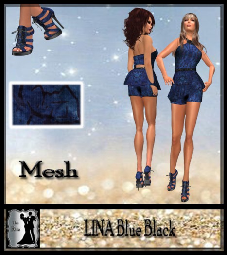 LINA Blue Black
