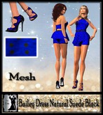 LINA Poka Dots Blue Black White