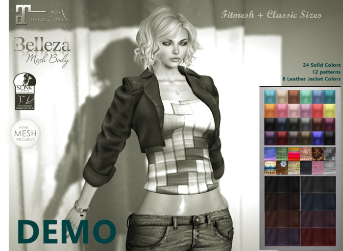 Abbie Jacket & Top-DEMO - FITMESH