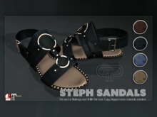 Pure Poison - Steph Sandals - Ad-ons for Maitreya and Slink Flat Feet