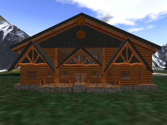 LOG CABIN 19 - 298 PRIMS