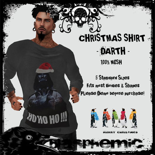 BLASPHEMIC - MEN LONGSLEEVE - DEMO (boxed)