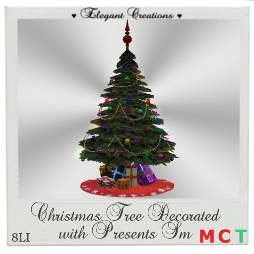 Christmas Tree Sm decorated Boxed