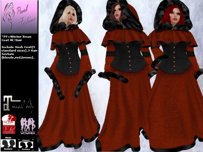 *PF::Winter Xmas Coat