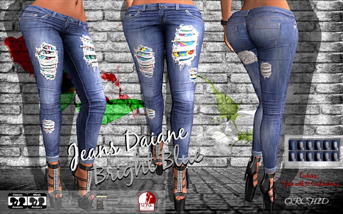 Jeans Daiane Bright Blue