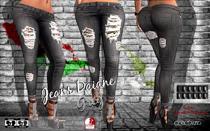 Jeans Daiane Grey