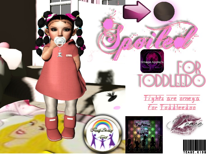 !TEASE! KiDs Spoiled Tights Blue