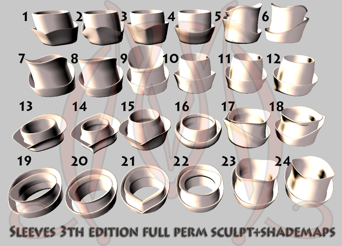 Sleeves 3th edition FULL PERM SCULPT+SHADEMAPS