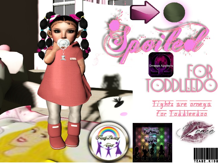 !TEASE! KiDs Spoiled Tights Blue