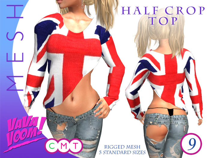 VaVaVOOM ! > HALF CROP TOP - 9