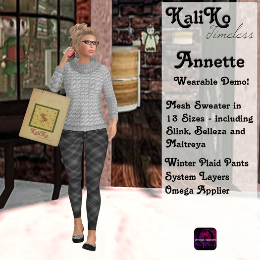 {KT} Annette - Gray - WEARABLE DEMO