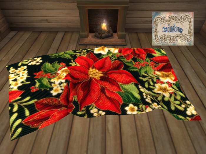 :Raindrop: - Queen Poisenttia Rug 