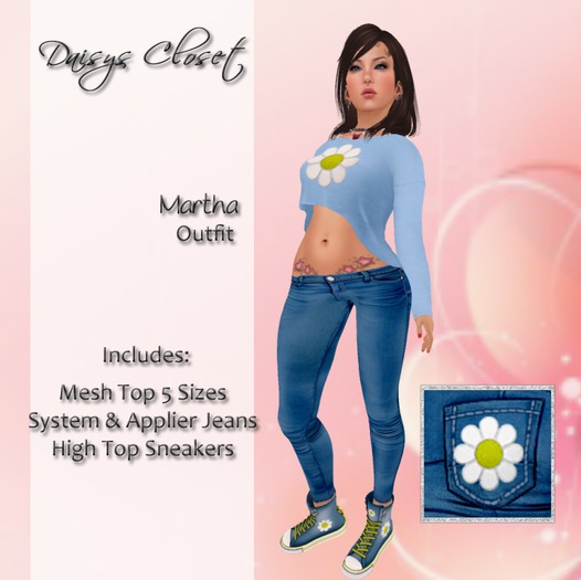 *DC - Martha Outfit Daisy Boxed*