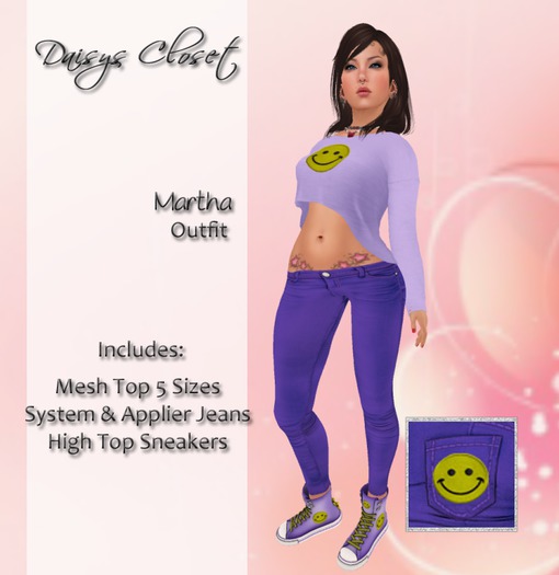 *DC - Martha Outfit Smiley Boxed*