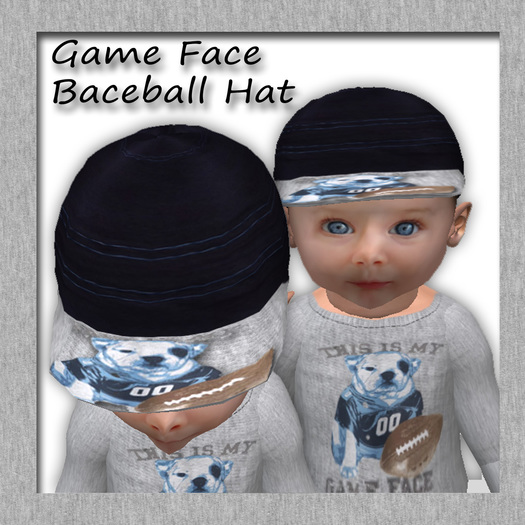 Pat A Kake Game Face Baseball Cap
