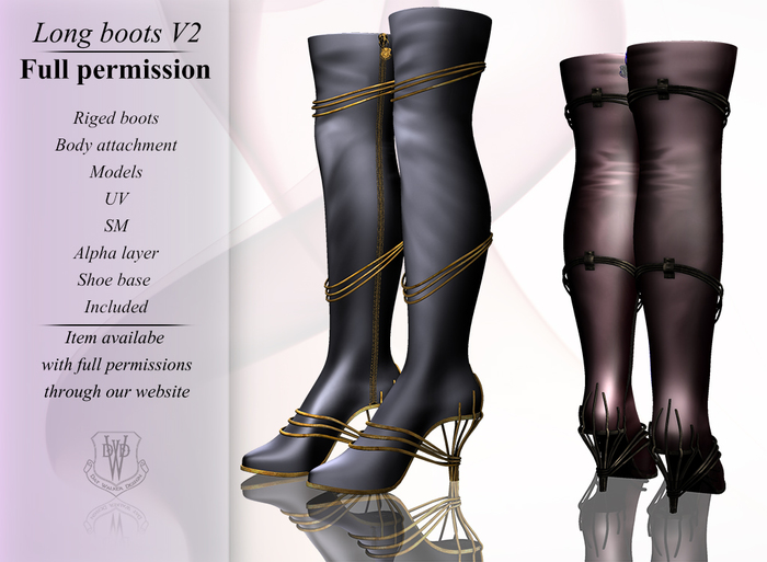 Daywalker Design-Long boots V2-FP