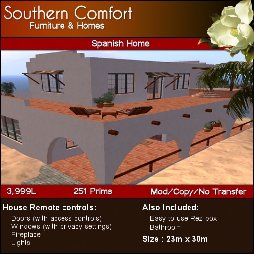 Spanish House - Southern Comfort