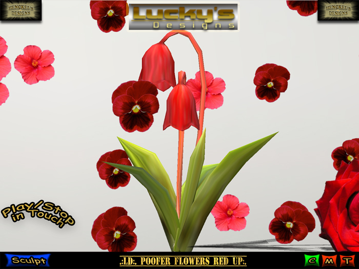 .:LD:. Poofer Flowers Red Up:.
