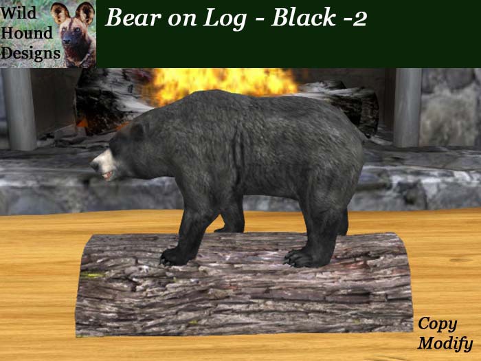 [WHD] - Bear - Black - 2