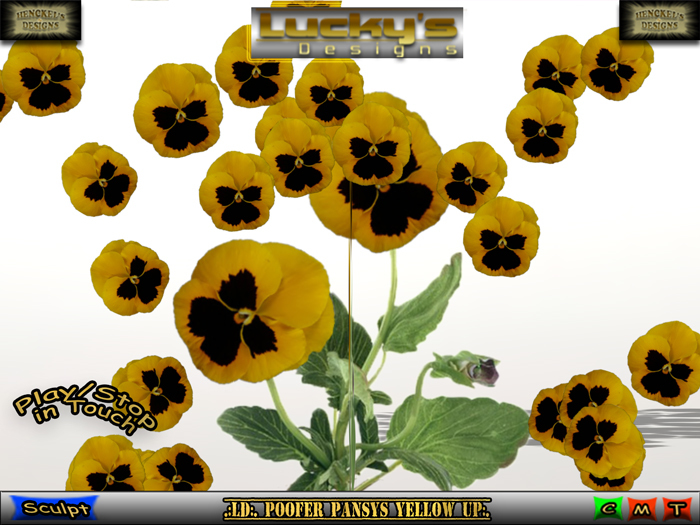 .:LD:. Poofer Pansys Yellow Up:. 