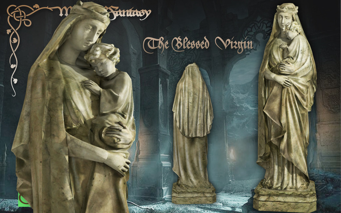 [MF] Mesh the blessed virgin mary statue (boxed)