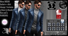 jacket shirt  blue HUD 3