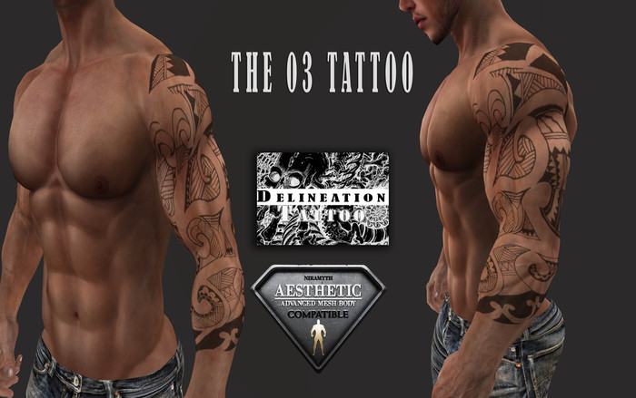 ::[DELINEATION]:: (Aesthetic) The  03 Tattoo HUD