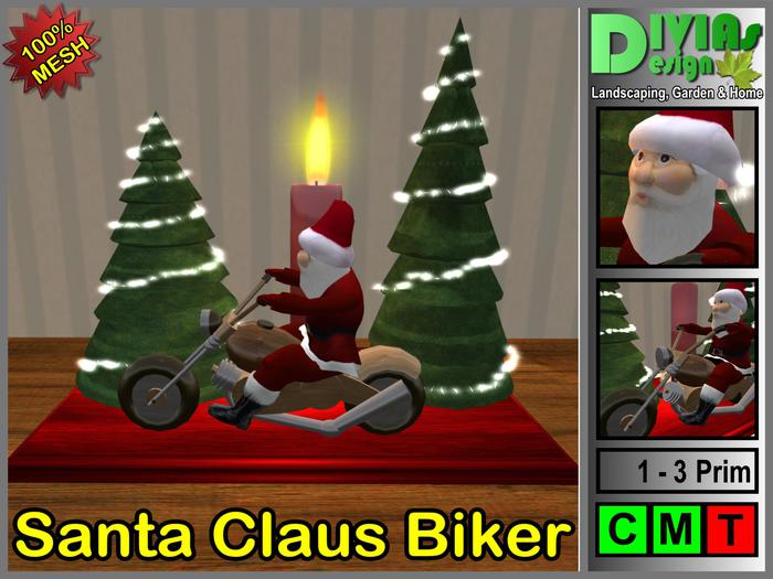 Santa Claus Biker Set
